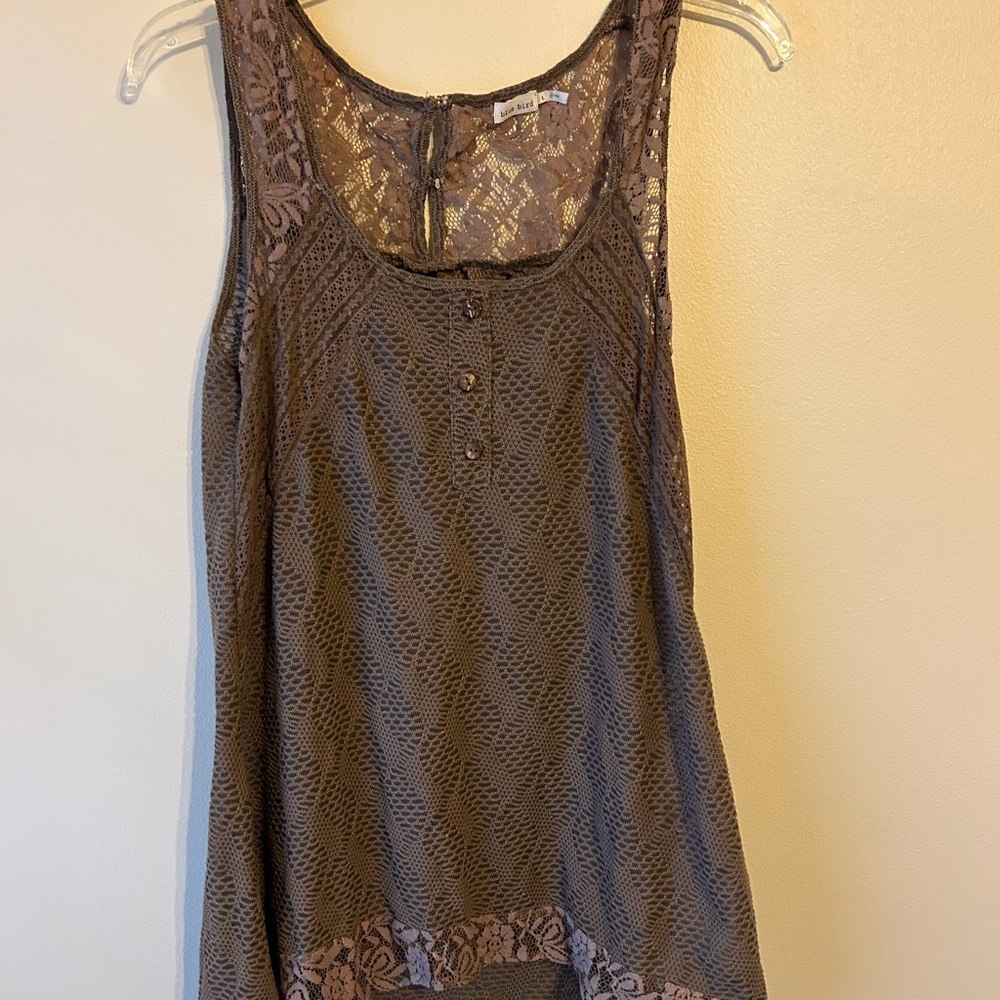 Blue Bird tank, size large
